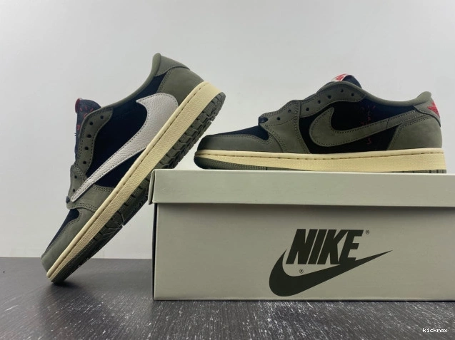 Cheap TRAVIS JORDAN OLIVE' AIR 1 SP LOW 'BLACK SCOTT DM7866-002 OG X 0702